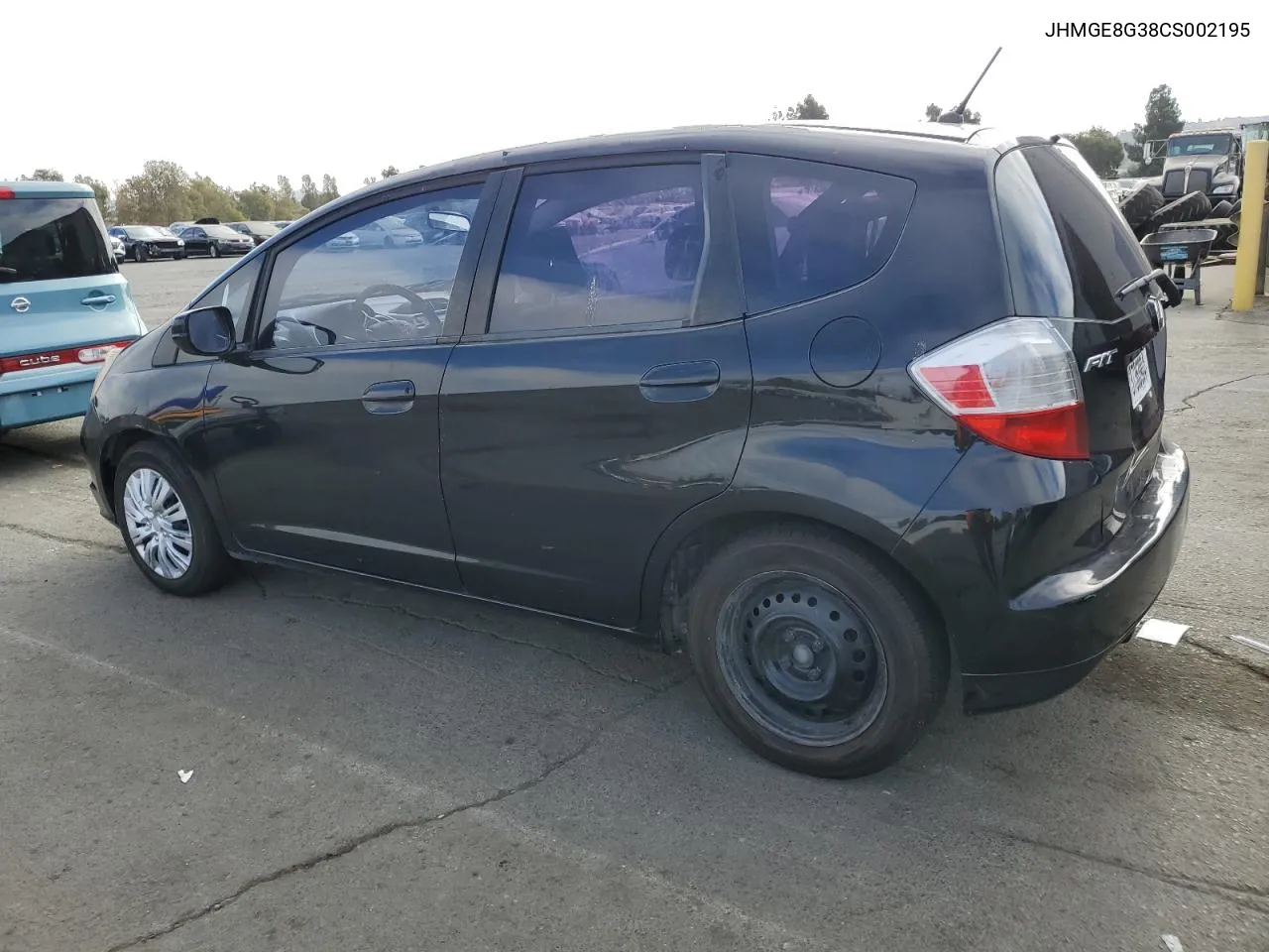 2012 Honda Fit VIN: JHMGE8G38CS002195 Lot: 75757294