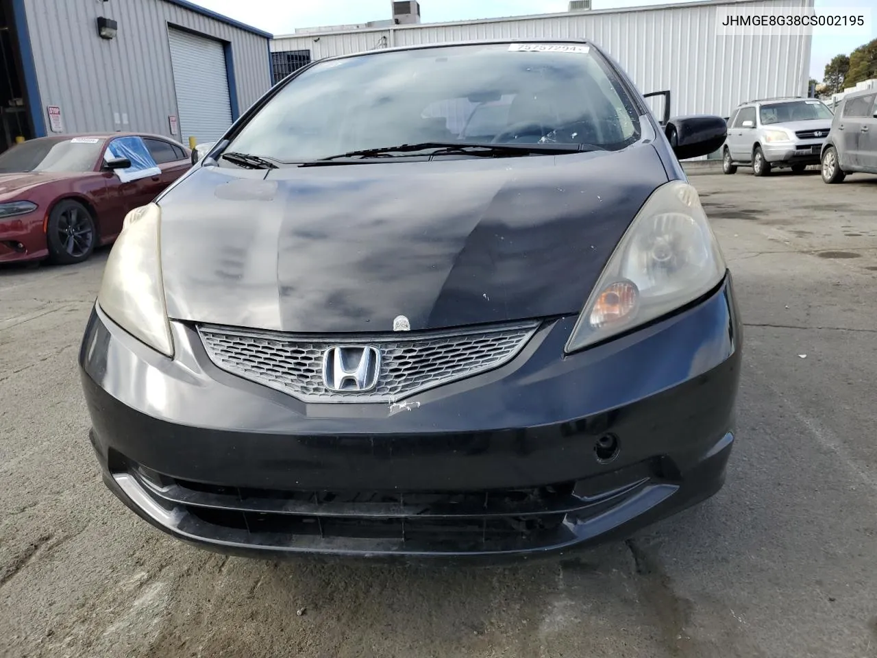 2012 Honda Fit VIN: JHMGE8G38CS002195 Lot: 75757294