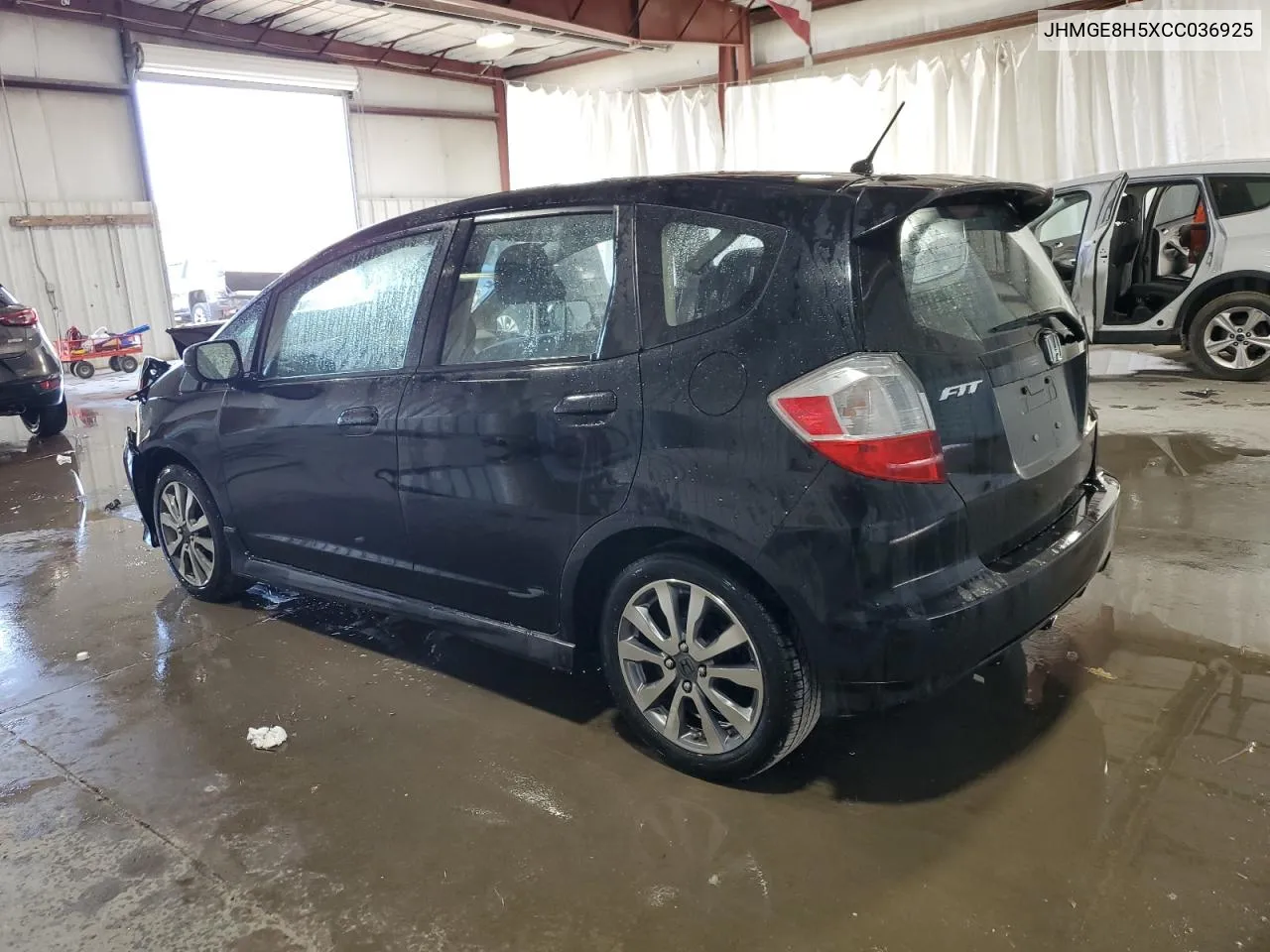 JHMGE8H5XCC036925 2012 Honda Fit Sport