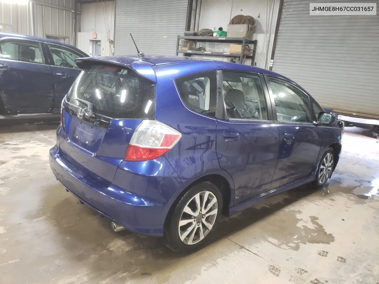 2012 Honda Fit Sport VIN: JHMGE8H67CC031657 Lot: 77756854