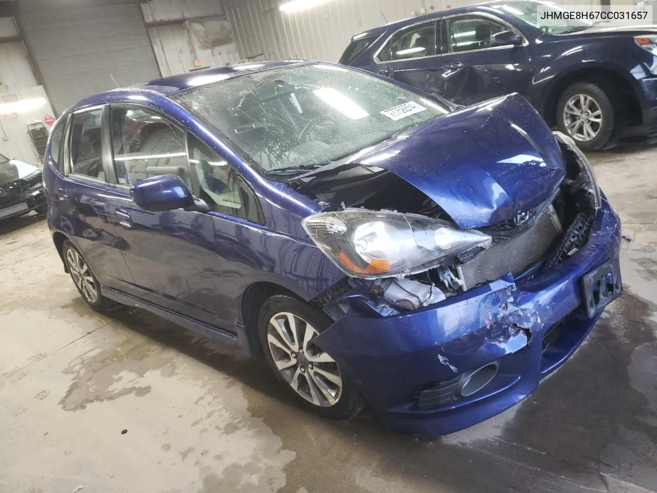 2012 Honda Fit Sport VIN: JHMGE8H67CC031657 Lot: 77756854