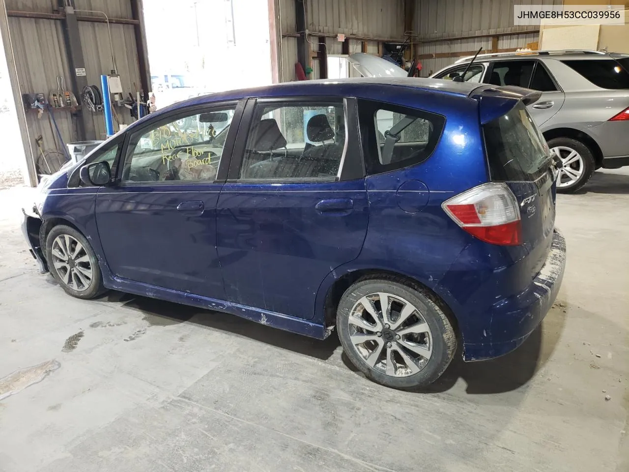 2012 Honda Fit Sport VIN: JHMGE8H53CC039956 Lot: 77877124