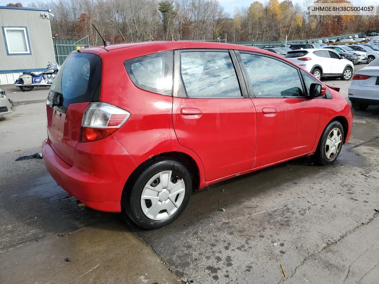 2012 Honda Fit VIN: JHMGE8H38CS004057 Lot: 78263514