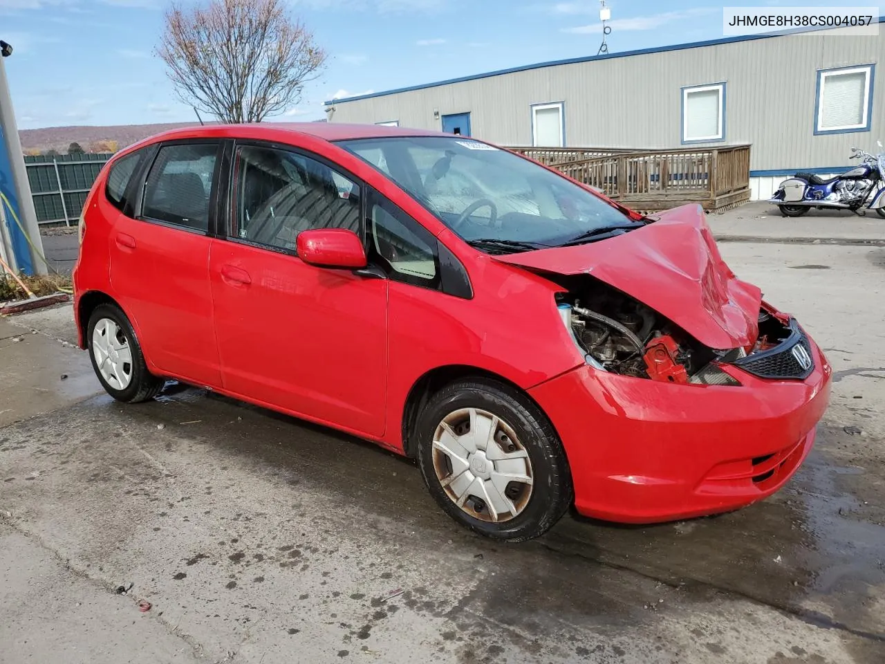 JHMGE8H38CS004057 2012 Honda Fit