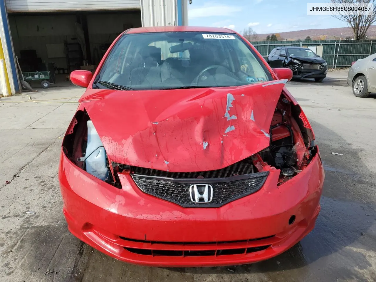 JHMGE8H38CS004057 2012 Honda Fit