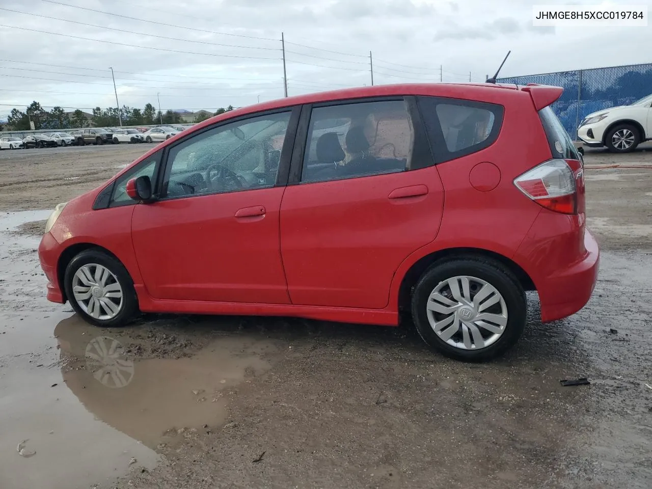 2012 Honda Fit Sport VIN: JHMGE8H5XCC019784 Lot: 79391844