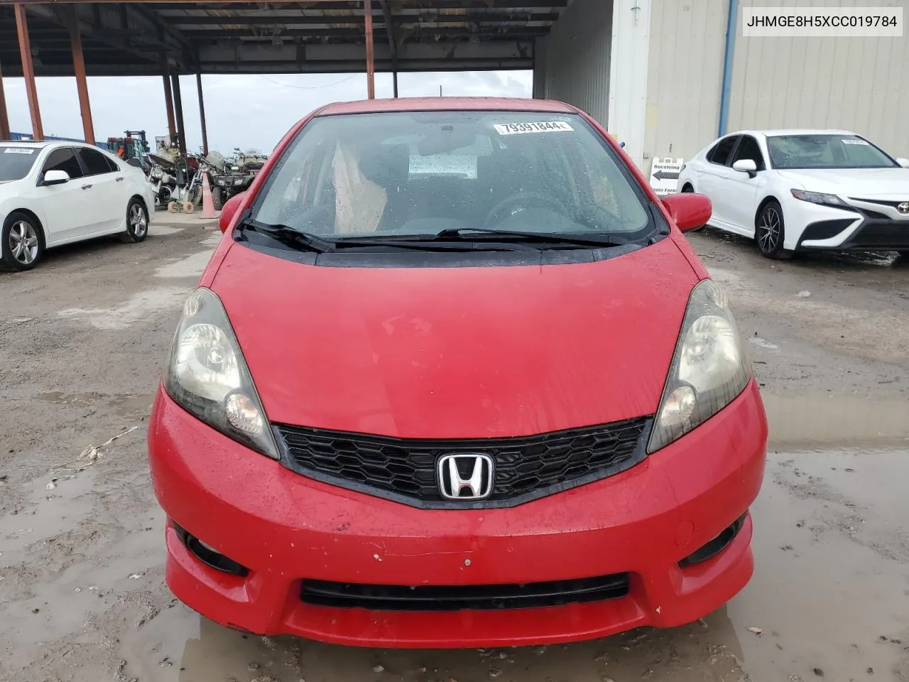 2012 Honda Fit Sport VIN: JHMGE8H5XCC019784 Lot: 79391844