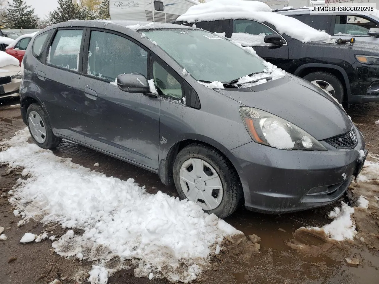 2012 Honda Fit VIN: JHMGE8H38CC020298 Lot: 79545094