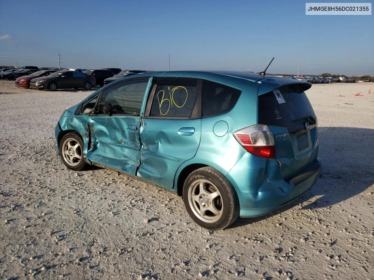 JHMGE8H56DC021355 2013 Honda Fit Sport