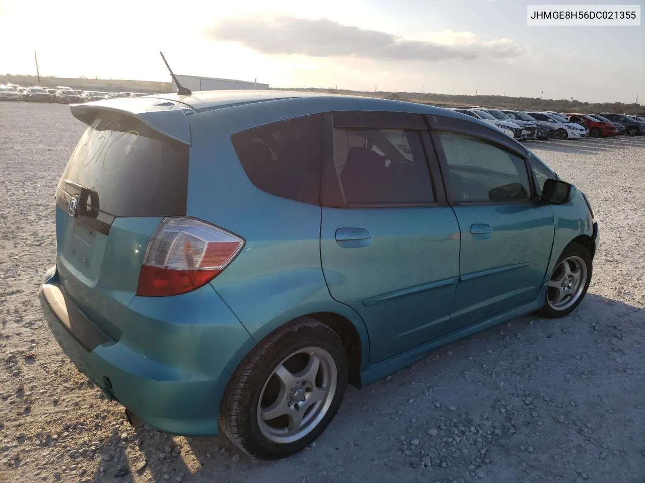 JHMGE8H56DC021355 2013 Honda Fit Sport