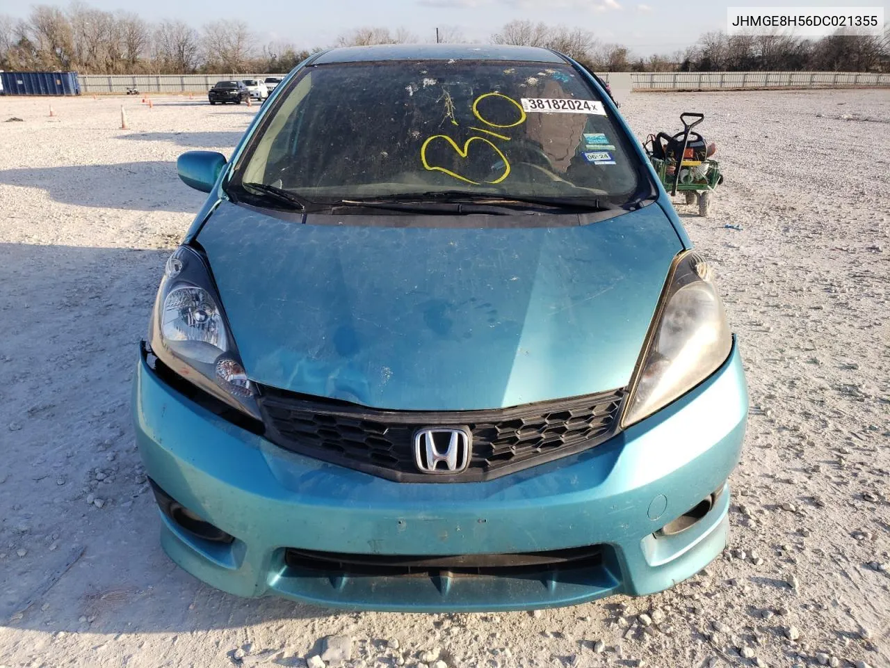 JHMGE8H56DC021355 2013 Honda Fit Sport