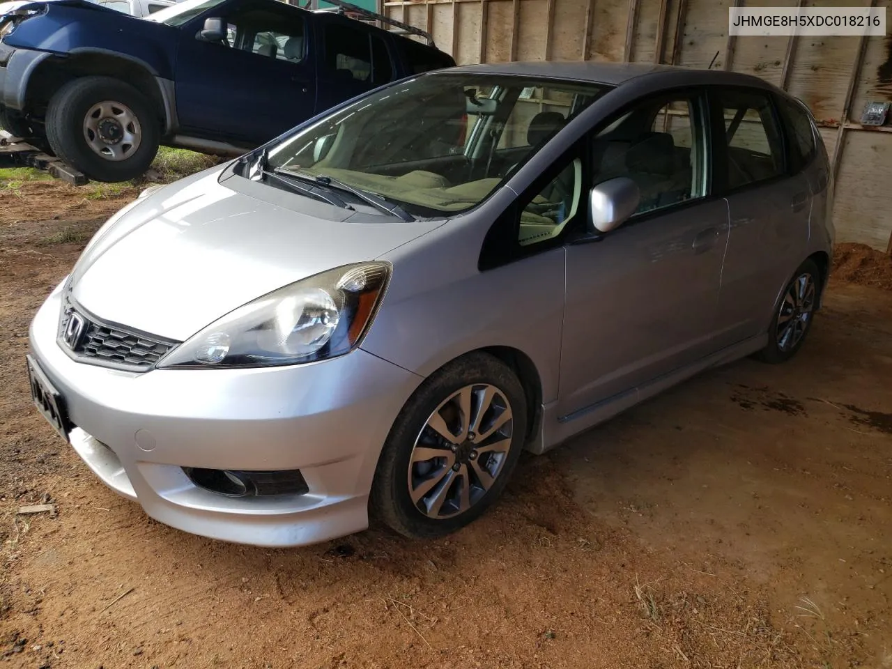 JHMGE8H5XDC018216 2013 Honda Fit Sport