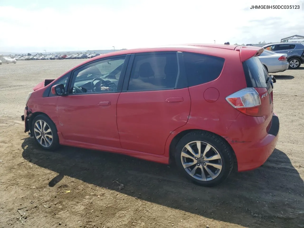 JHMGE8H50DC035123 2013 Honda Fit Sport