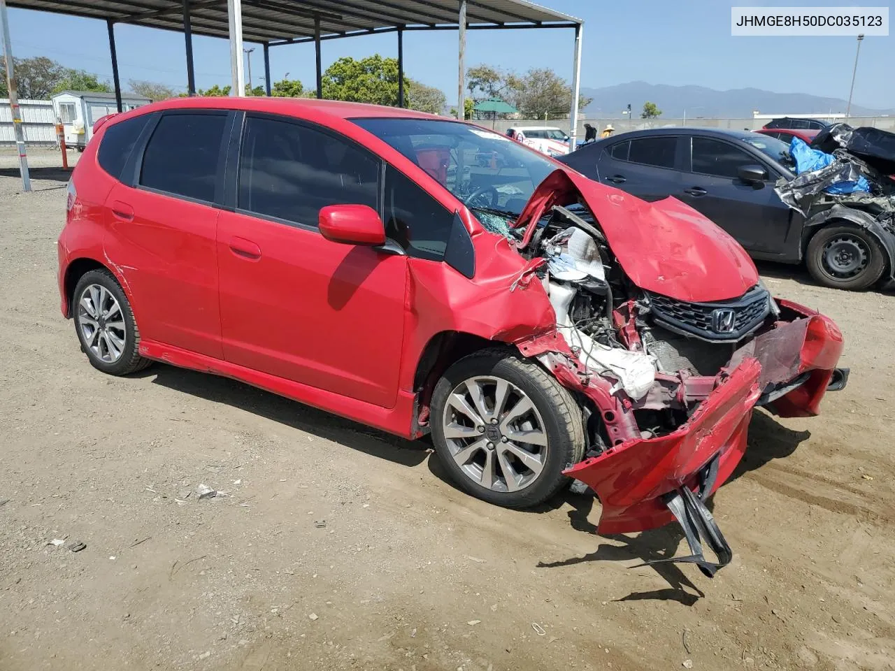 2013 Honda Fit Sport VIN: JHMGE8H50DC035123 Lot: 51777454