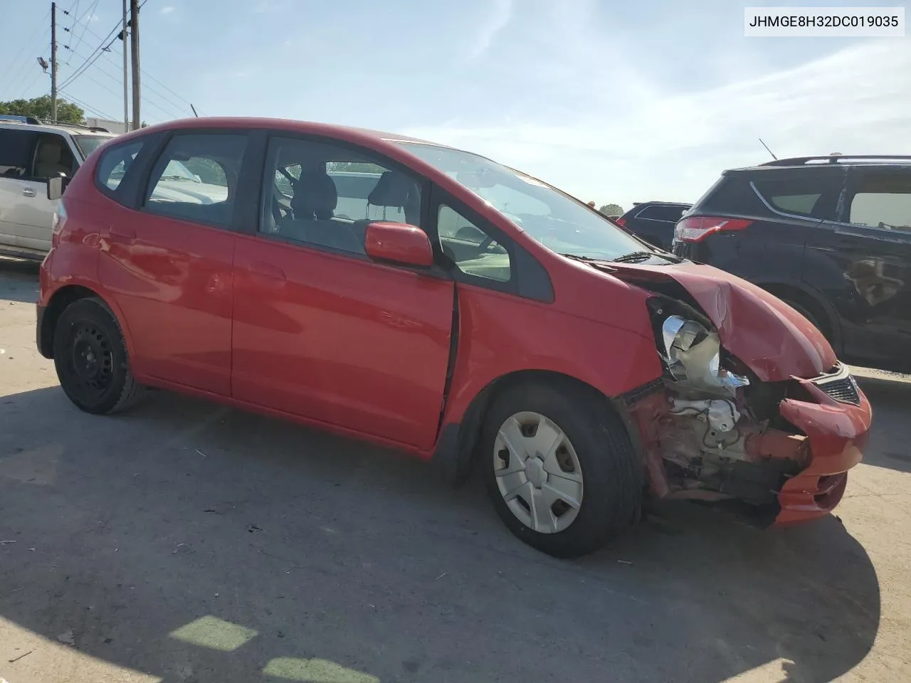 JHMGE8H32DC019035 2013 Honda Fit