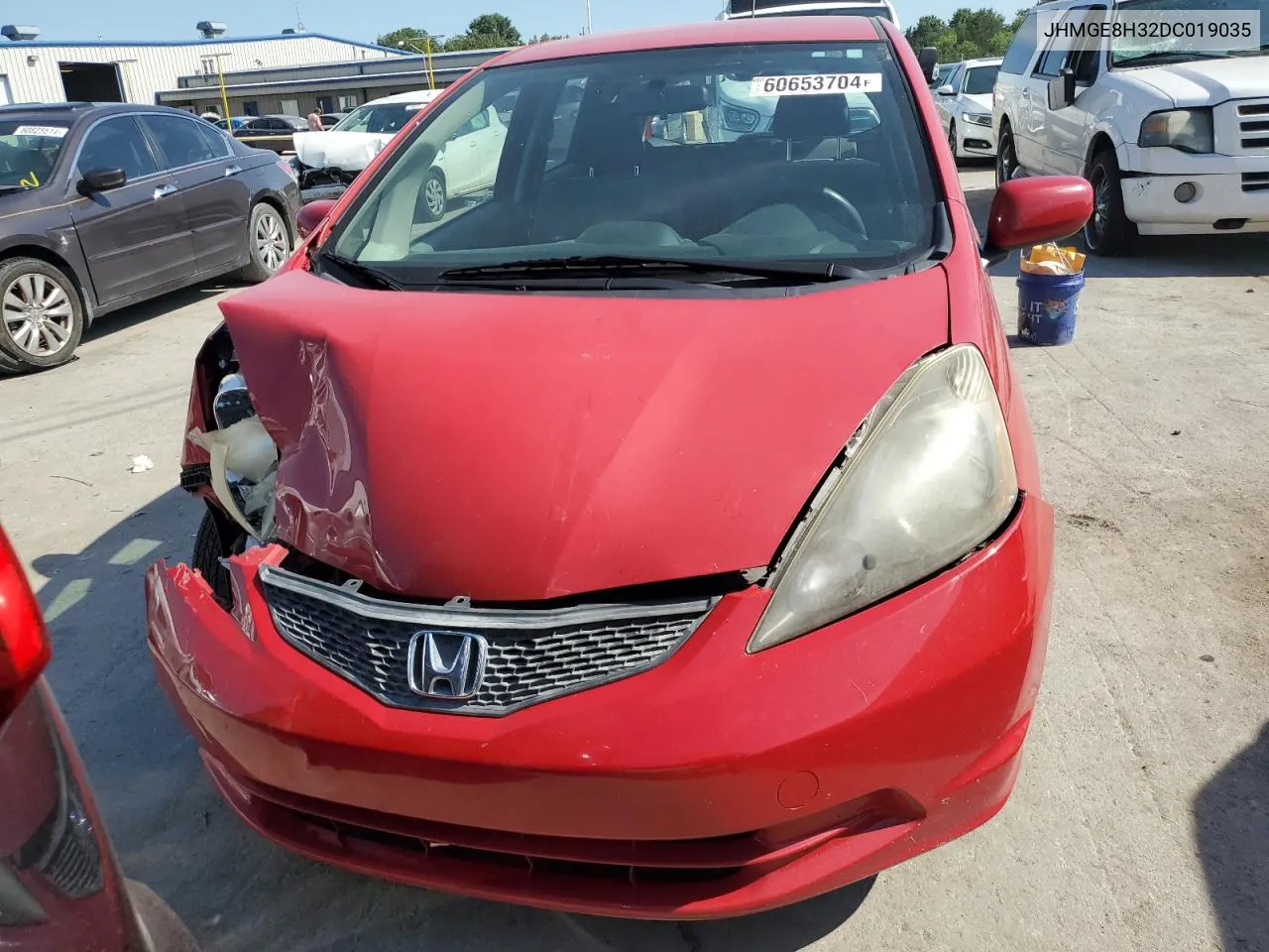 2013 Honda Fit VIN: JHMGE8H32DC019035 Lot: 60653704