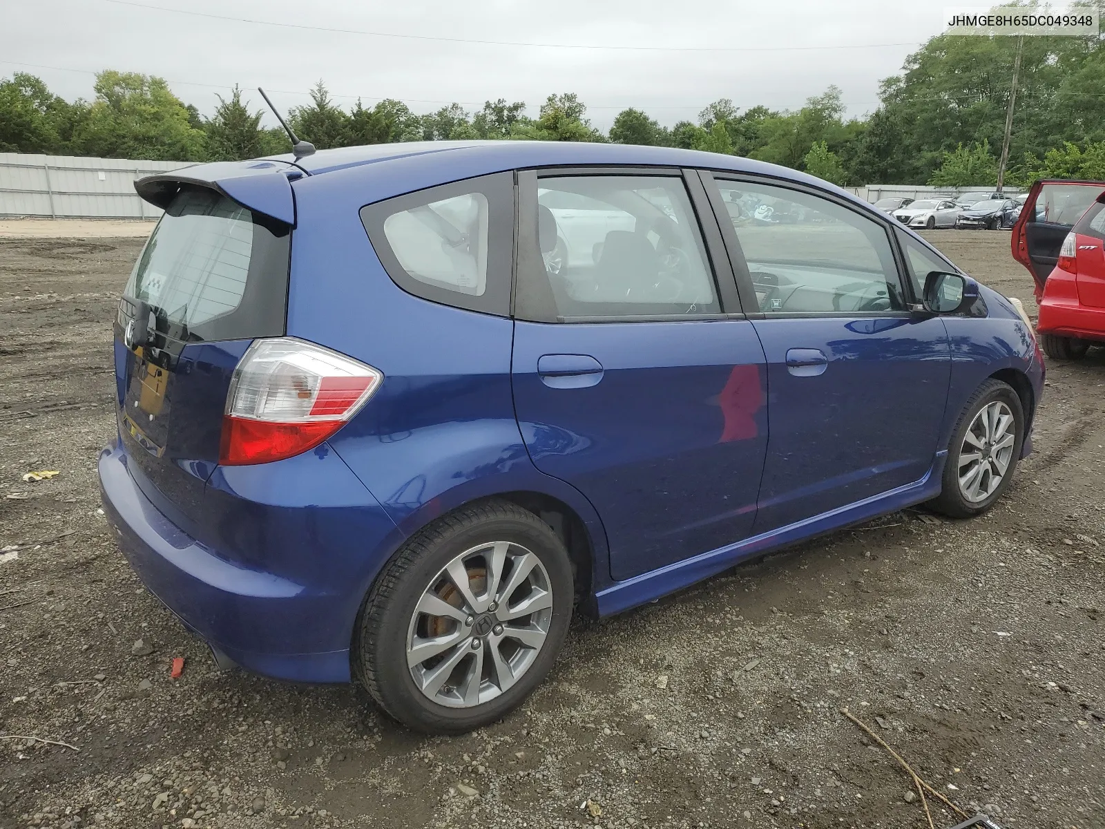 JHMGE8H65DC049348 2013 Honda Fit Sport