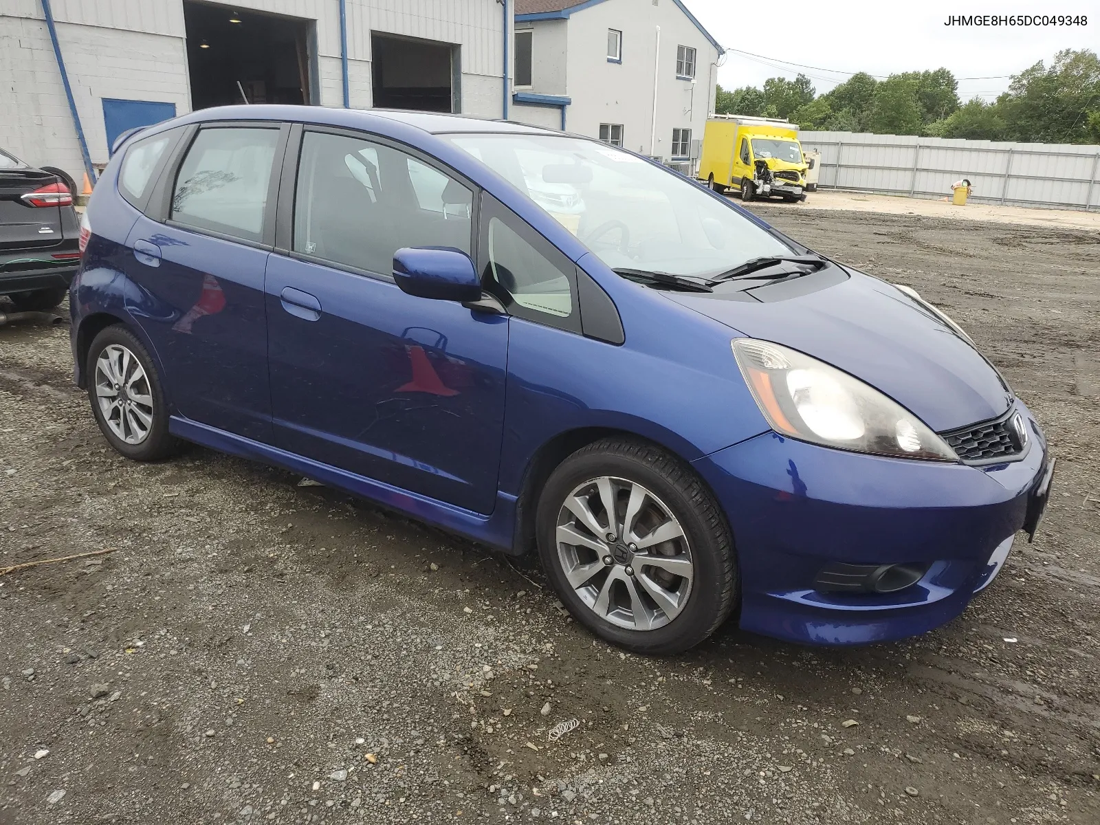 2013 Honda Fit Sport VIN: JHMGE8H65DC049348 Lot: 66632534