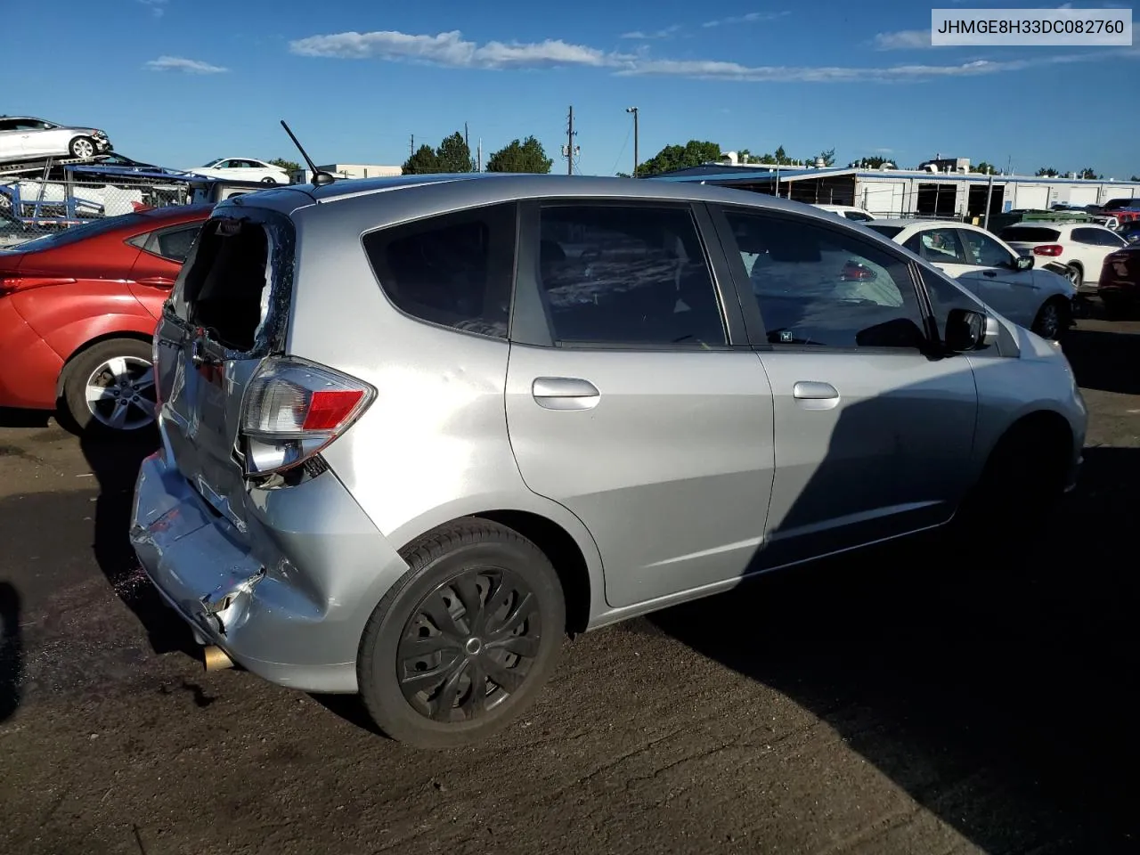 2013 Honda Fit VIN: JHMGE8H33DC082760 Lot: 67392754