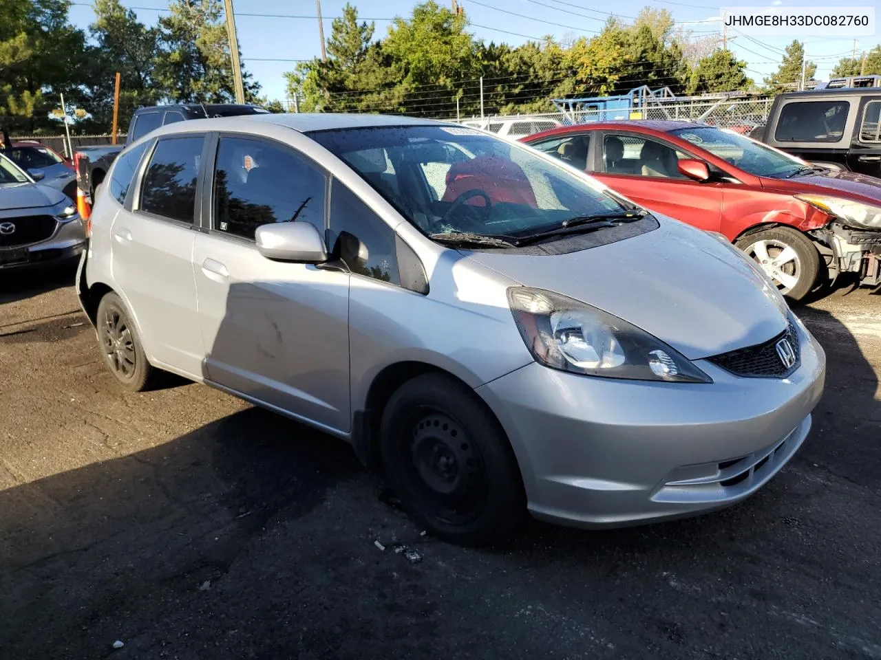 2013 Honda Fit VIN: JHMGE8H33DC082760 Lot: 67392754