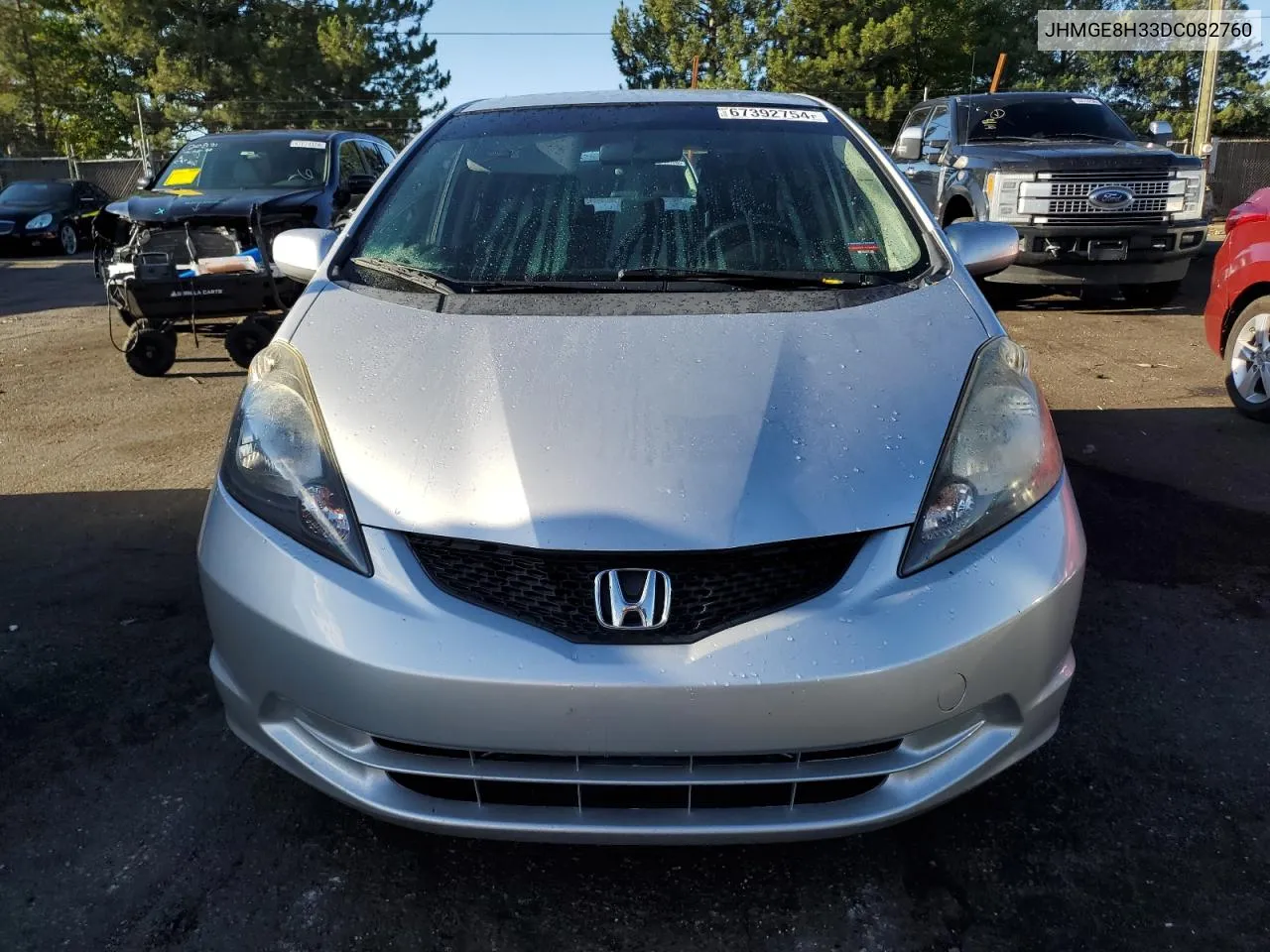 2013 Honda Fit VIN: JHMGE8H33DC082760 Lot: 67392754