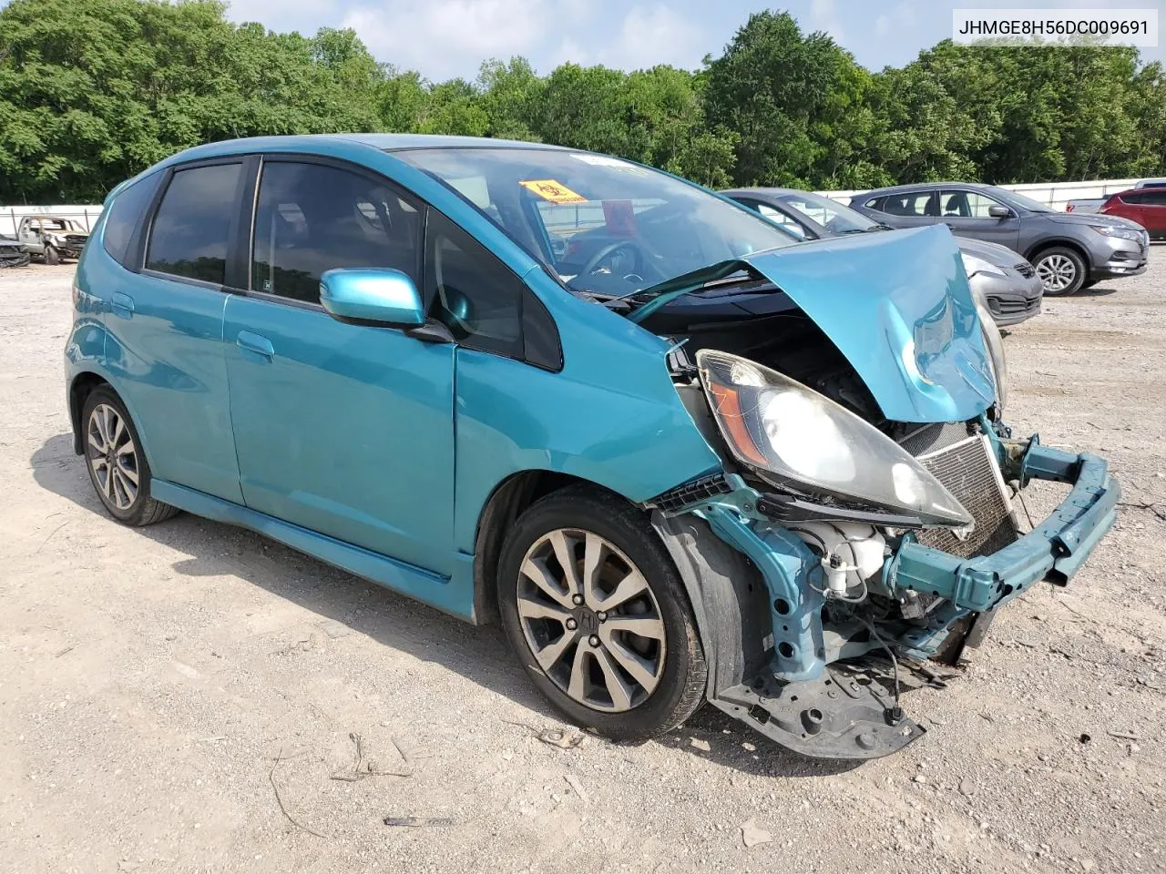 JHMGE8H56DC009691 2013 Honda Fit Sport