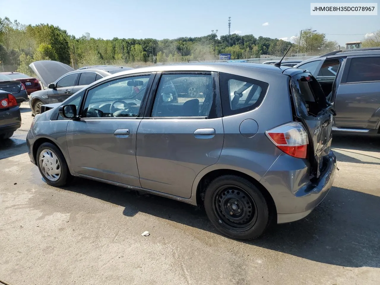 2013 Honda Fit VIN: JHMGE8H35DC078967 Lot: 70068754