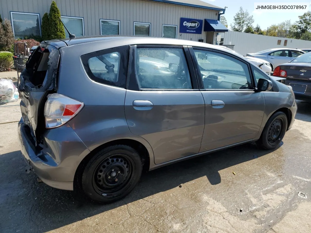 2013 Honda Fit VIN: JHMGE8H35DC078967 Lot: 70068754