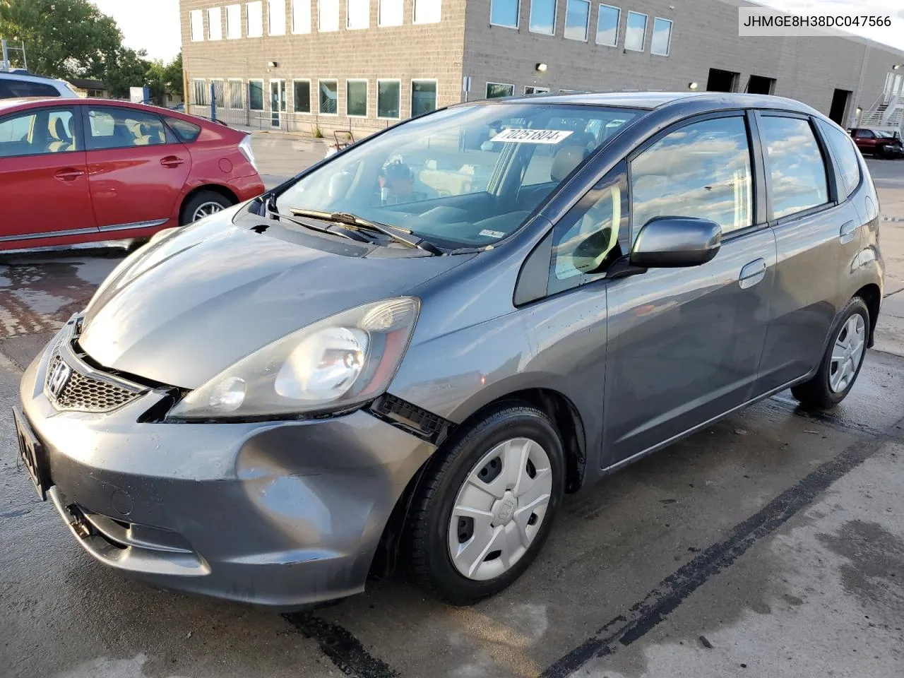 2013 Honda Fit VIN: JHMGE8H38DC047566 Lot: 70251804