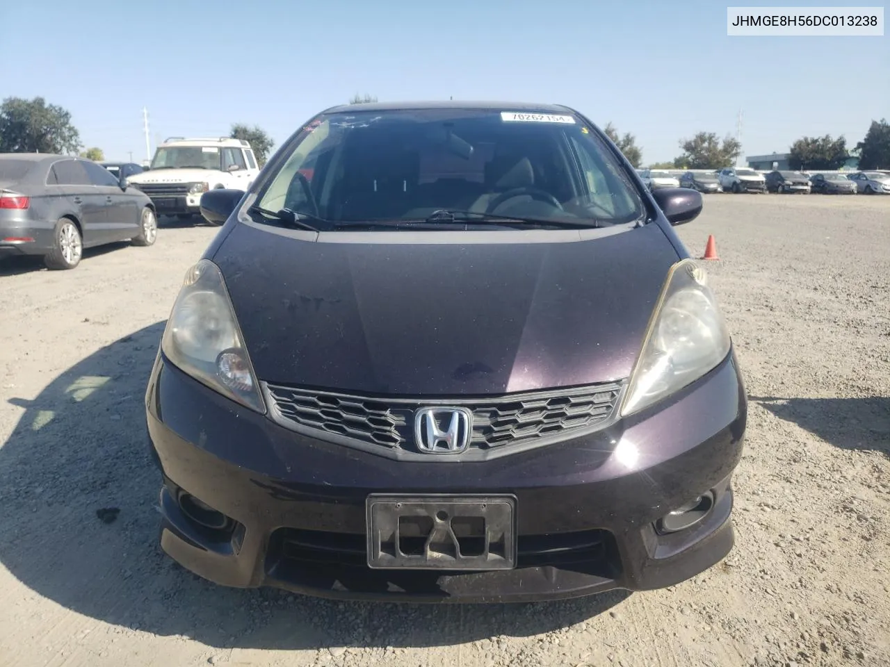 2013 Honda Fit Sport VIN: JHMGE8H56DC013238 Lot: 70262154