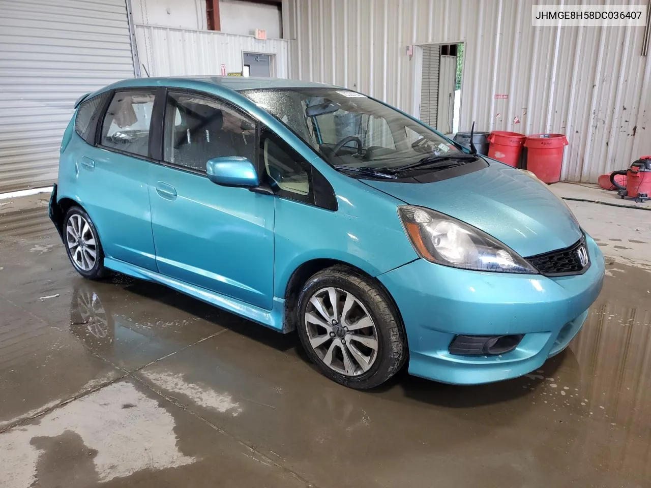 2013 Honda Fit Sport VIN: JHMGE8H58DC036407 Lot: 70328704