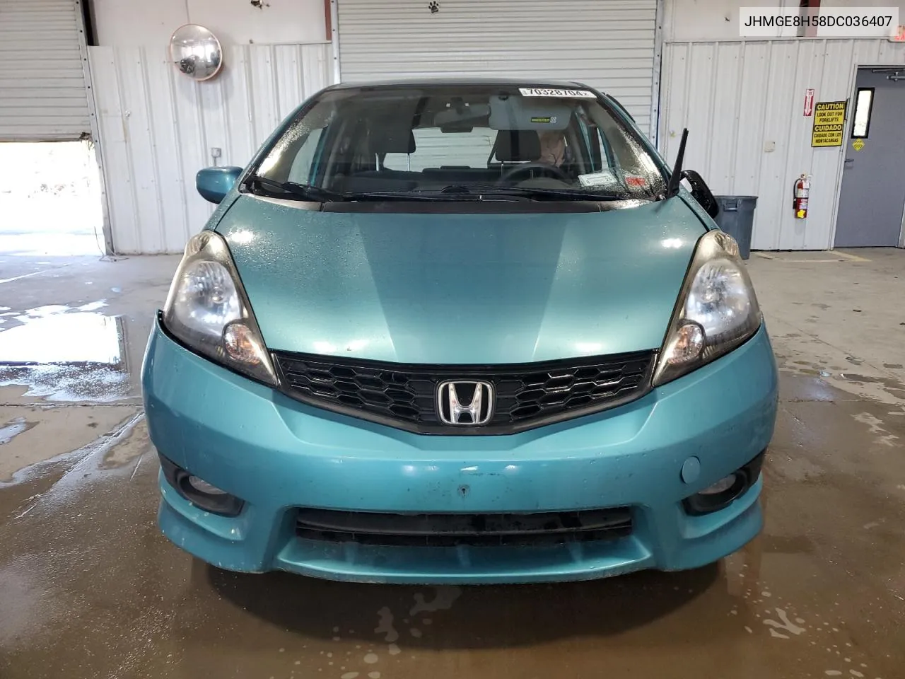 JHMGE8H58DC036407 2013 Honda Fit Sport