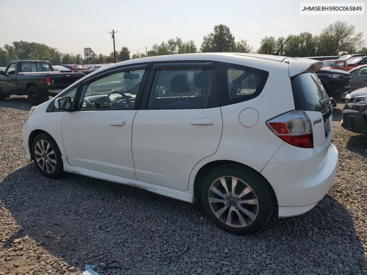 JHMGE8H59DC065849 2013 Honda Fit Sport