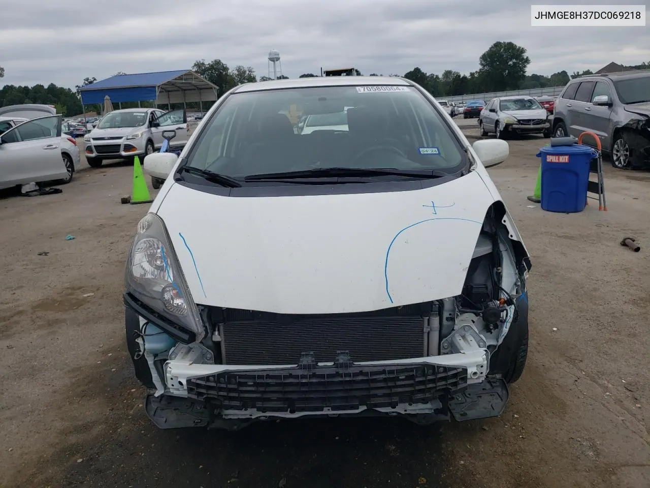 JHMGE8H37DC069218 2013 Honda Fit