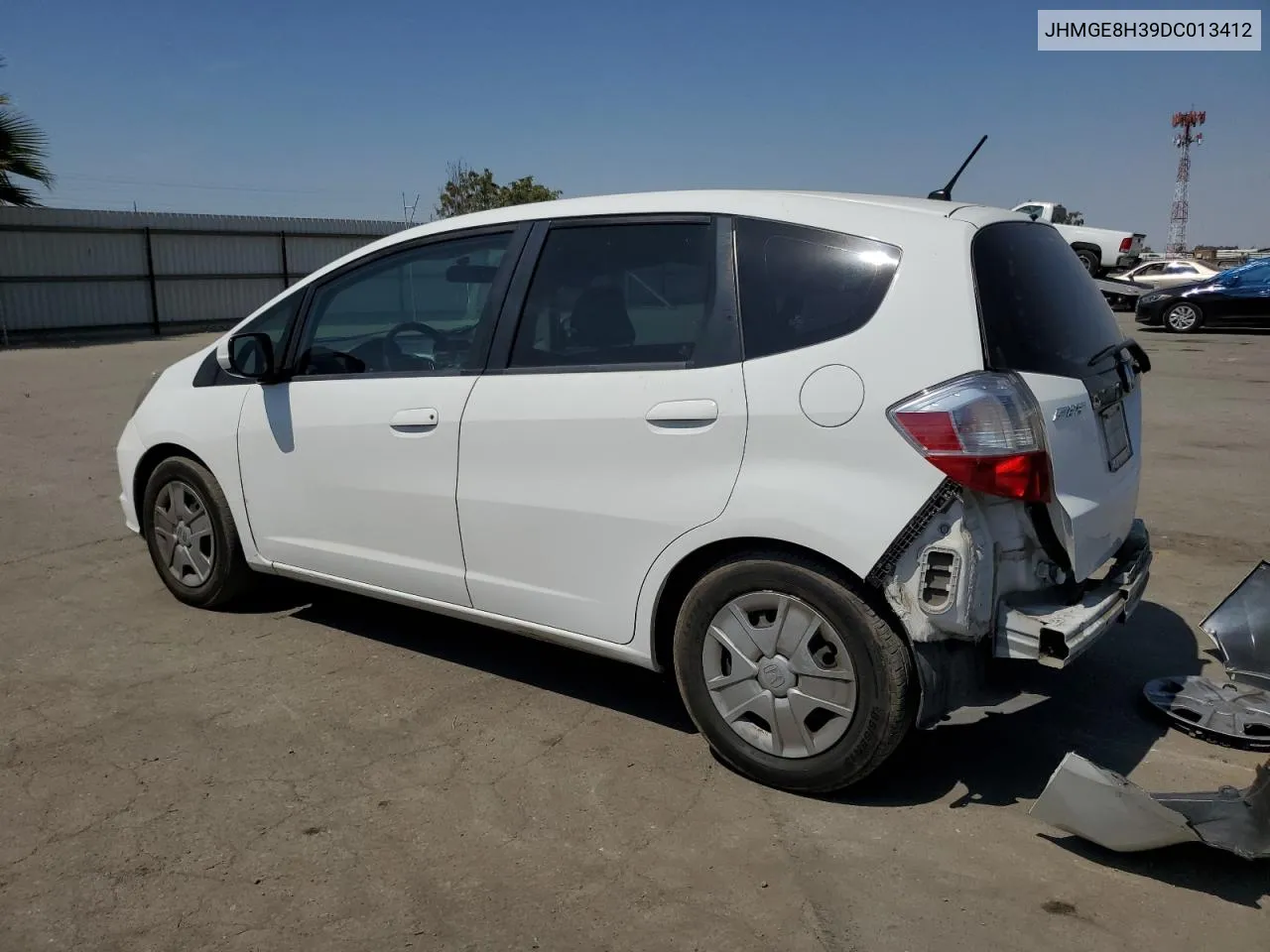 2013 Honda Fit VIN: JHMGE8H39DC013412 Lot: 70608904