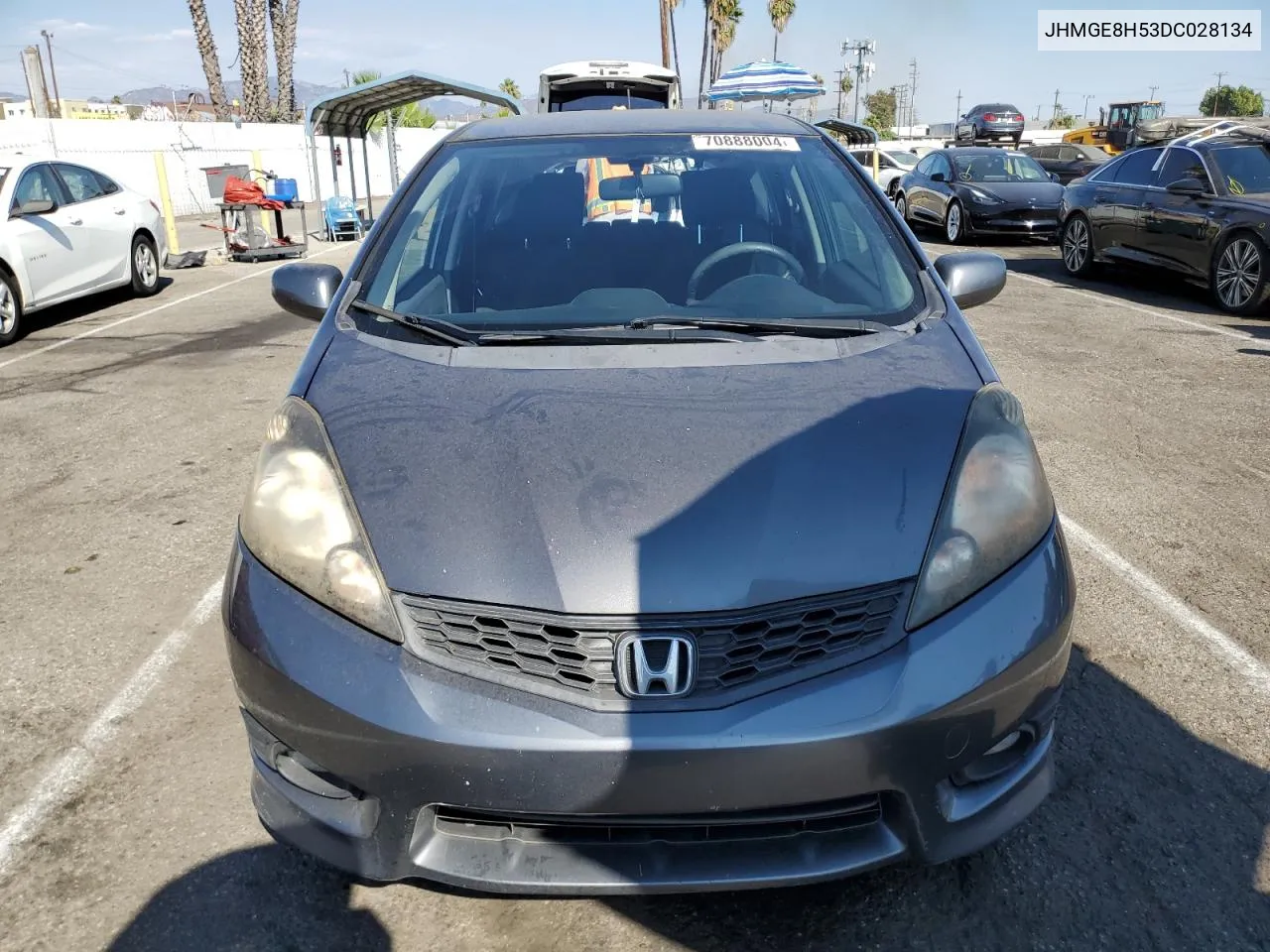 JHMGE8H53DC028134 2013 Honda Fit Sport