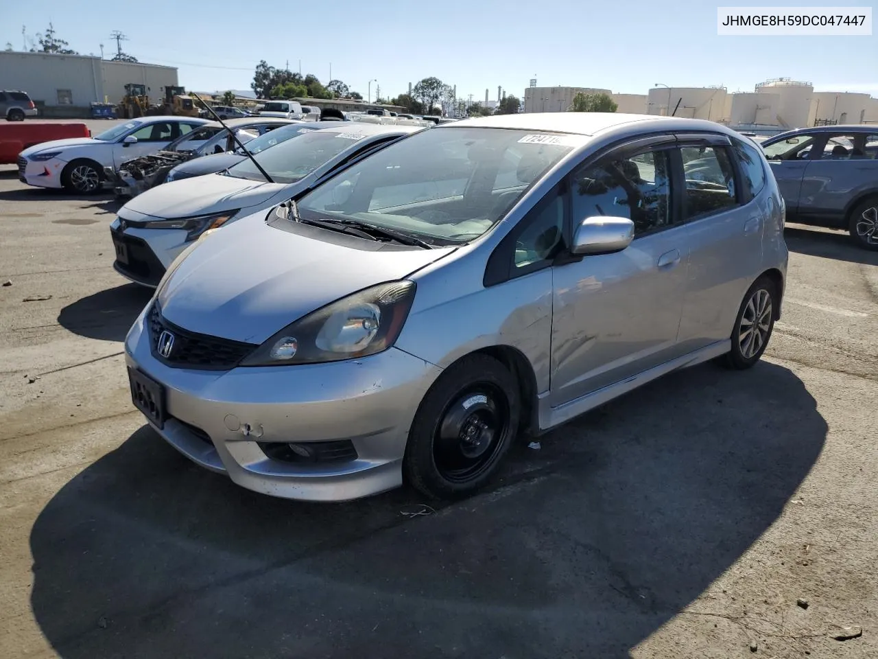 2013 Honda Fit Sport VIN: JHMGE8H59DC047447 Lot: 72471954