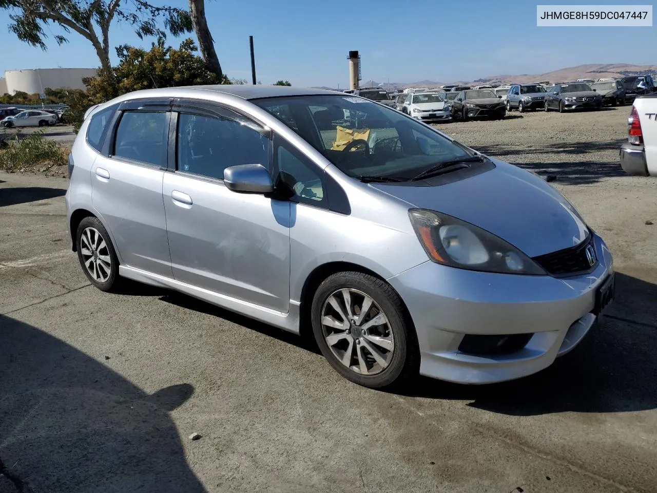 2013 Honda Fit Sport VIN: JHMGE8H59DC047447 Lot: 72471954