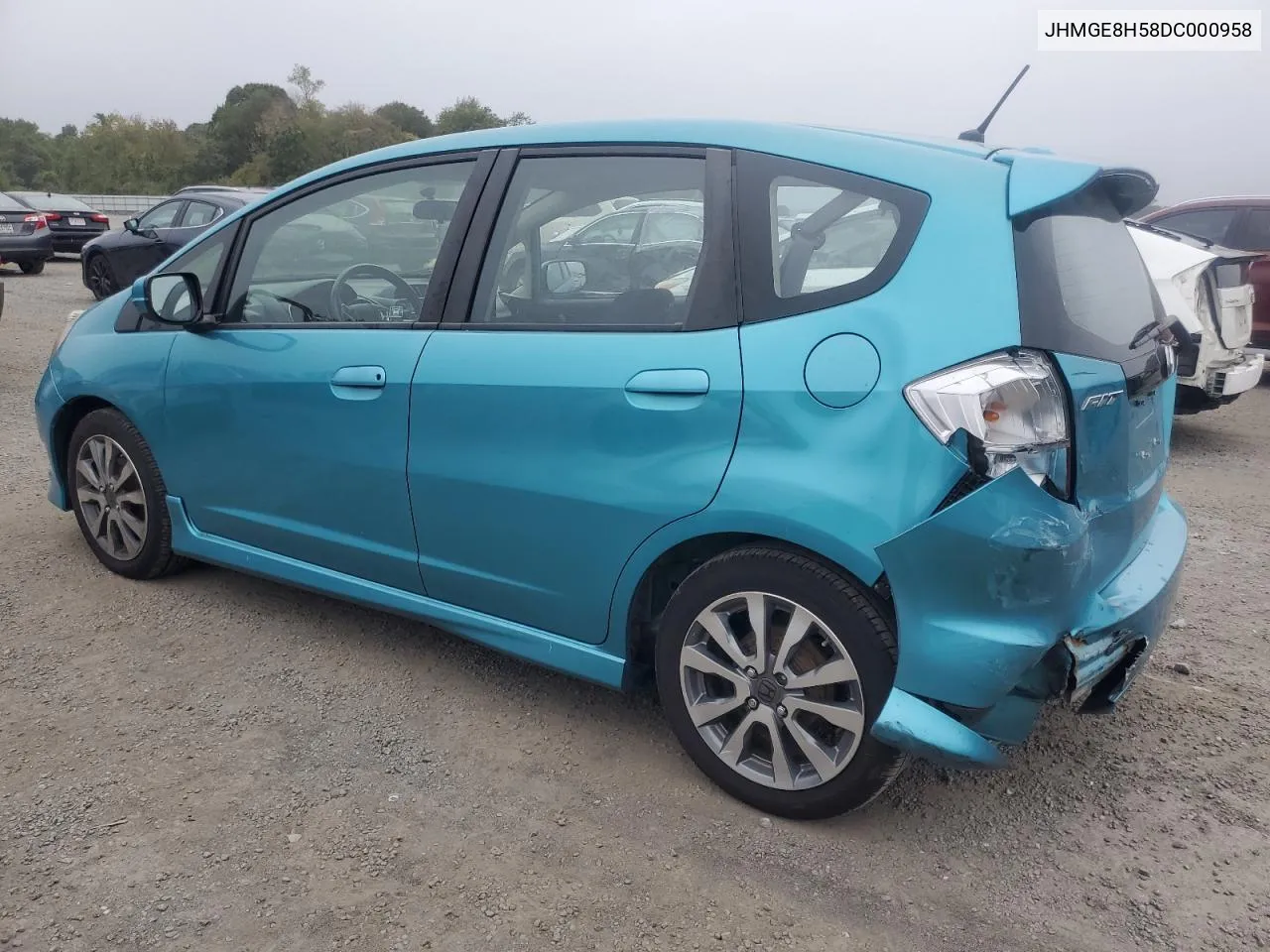 2013 Honda Fit Sport VIN: JHMGE8H58DC000958 Lot: 73195334