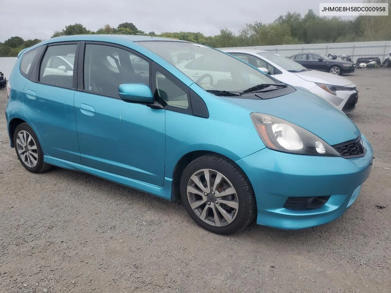 2013 Honda Fit Sport VIN: JHMGE8H58DC000958 Lot: 73195334