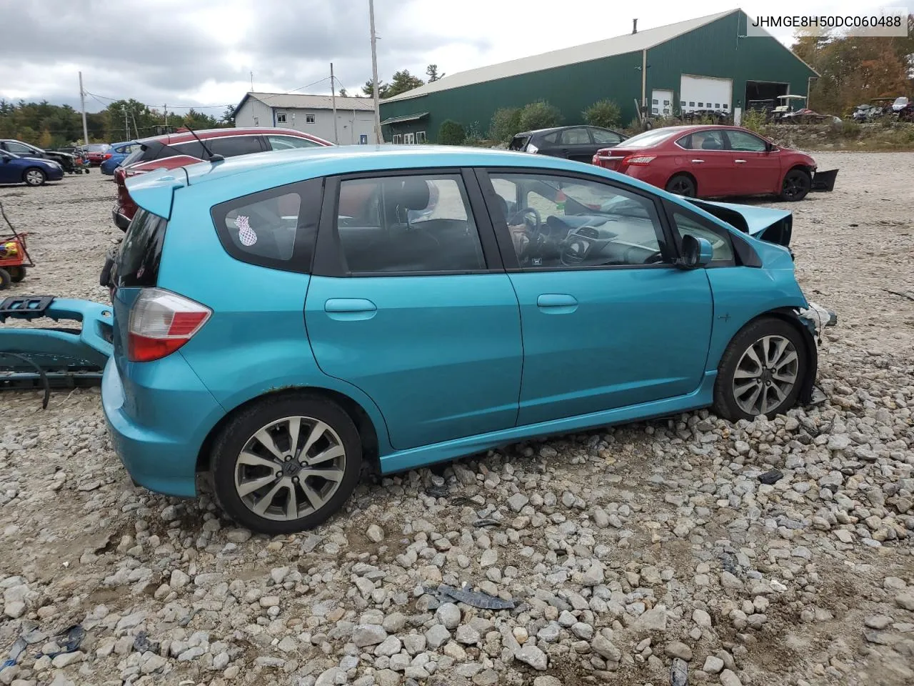 JHMGE8H50DC060488 2013 Honda Fit Sport