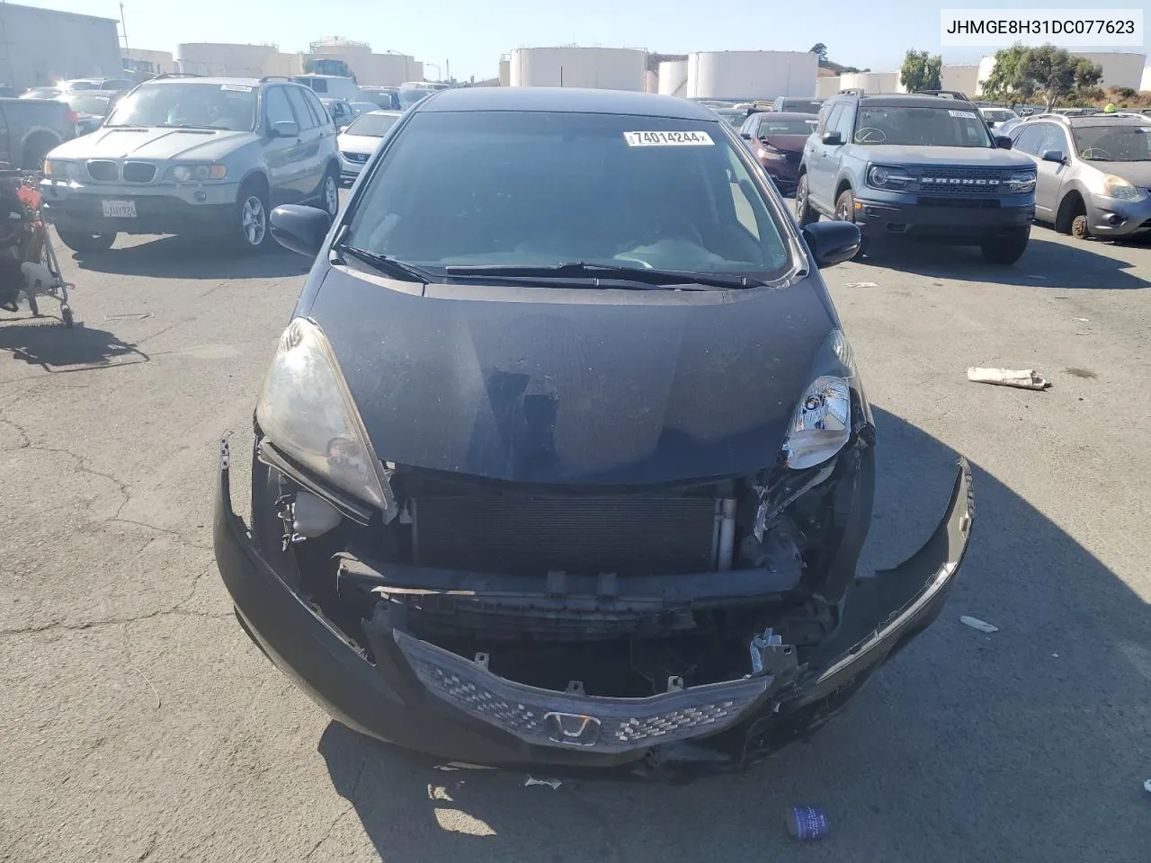 2013 Honda Fit VIN: JHMGE8H31DC077623 Lot: 74014244