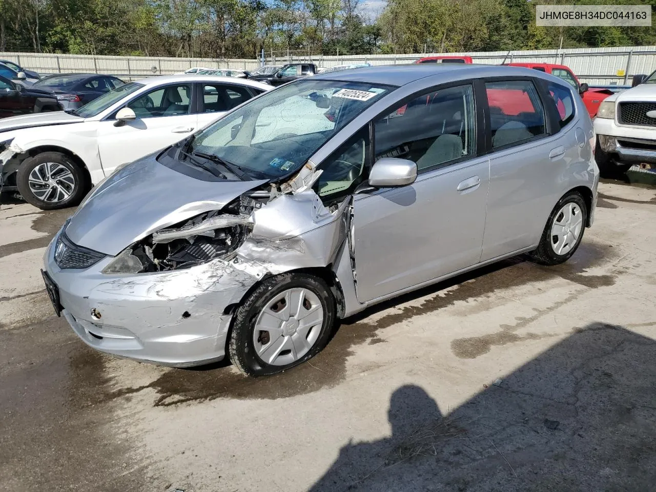 2013 Honda Fit VIN: JHMGE8H34DC044163 Lot: 74025324