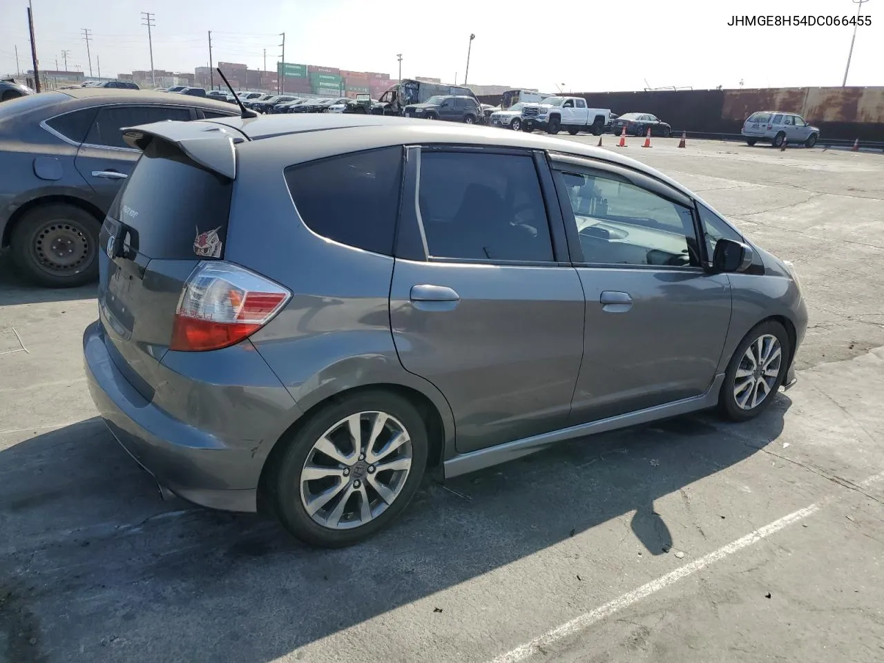 JHMGE8H54DC066455 2013 Honda Fit Sport