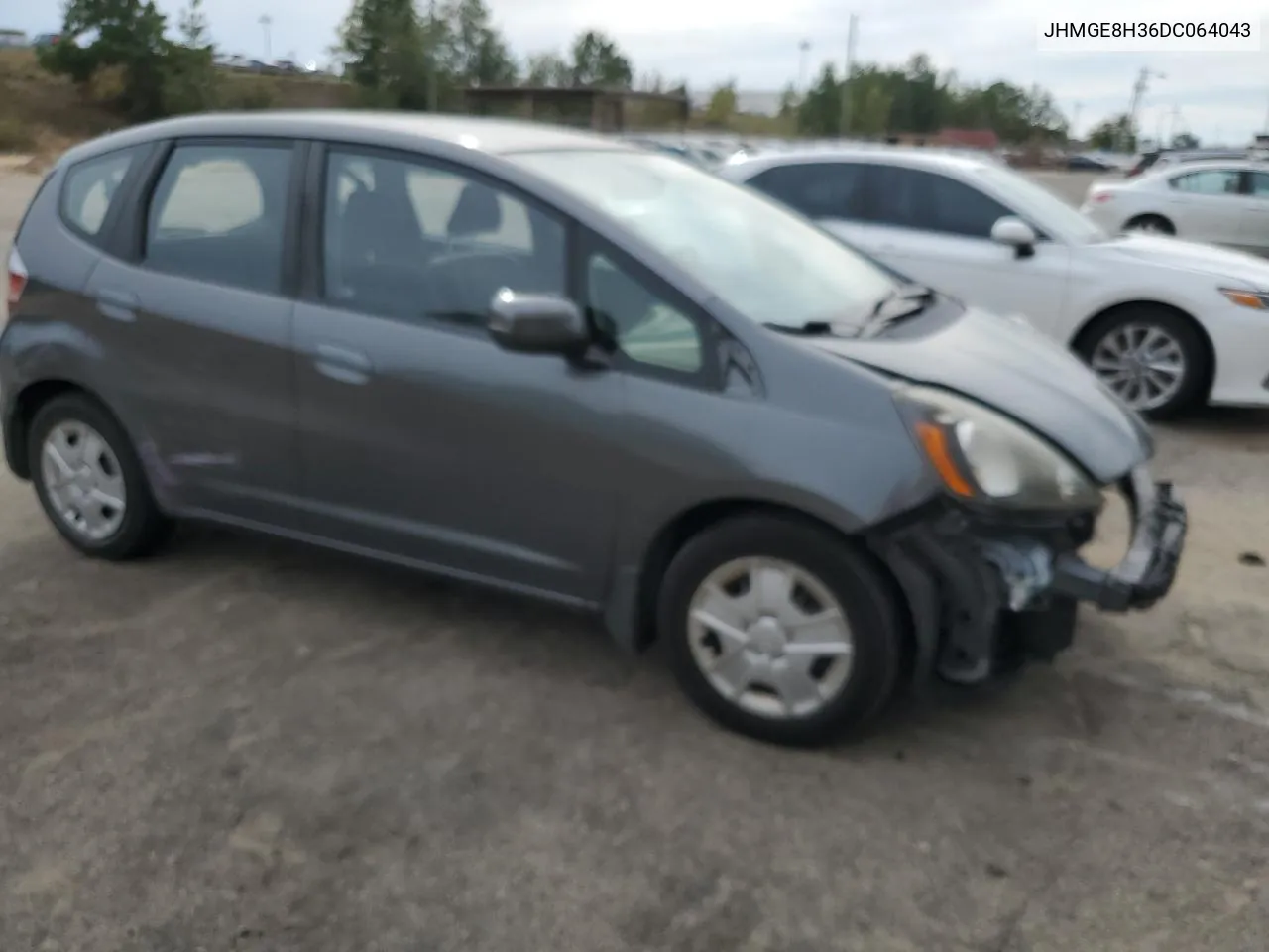 2013 Honda Fit VIN: JHMGE8H36DC064043 Lot: 74621144