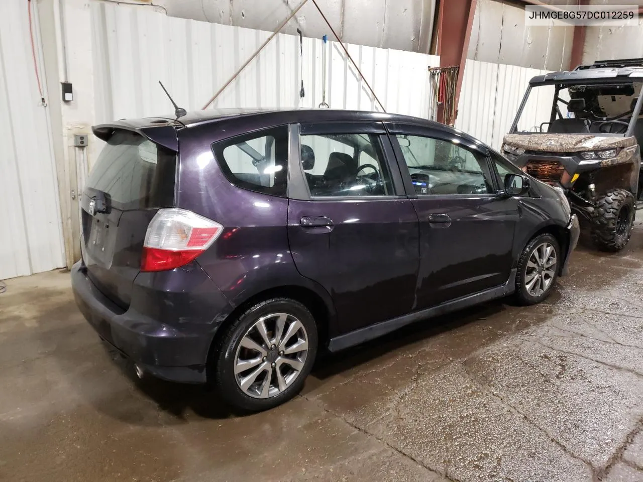 2013 Honda Fit Sport VIN: JHMGE8G57DC012259 Lot: 74837514