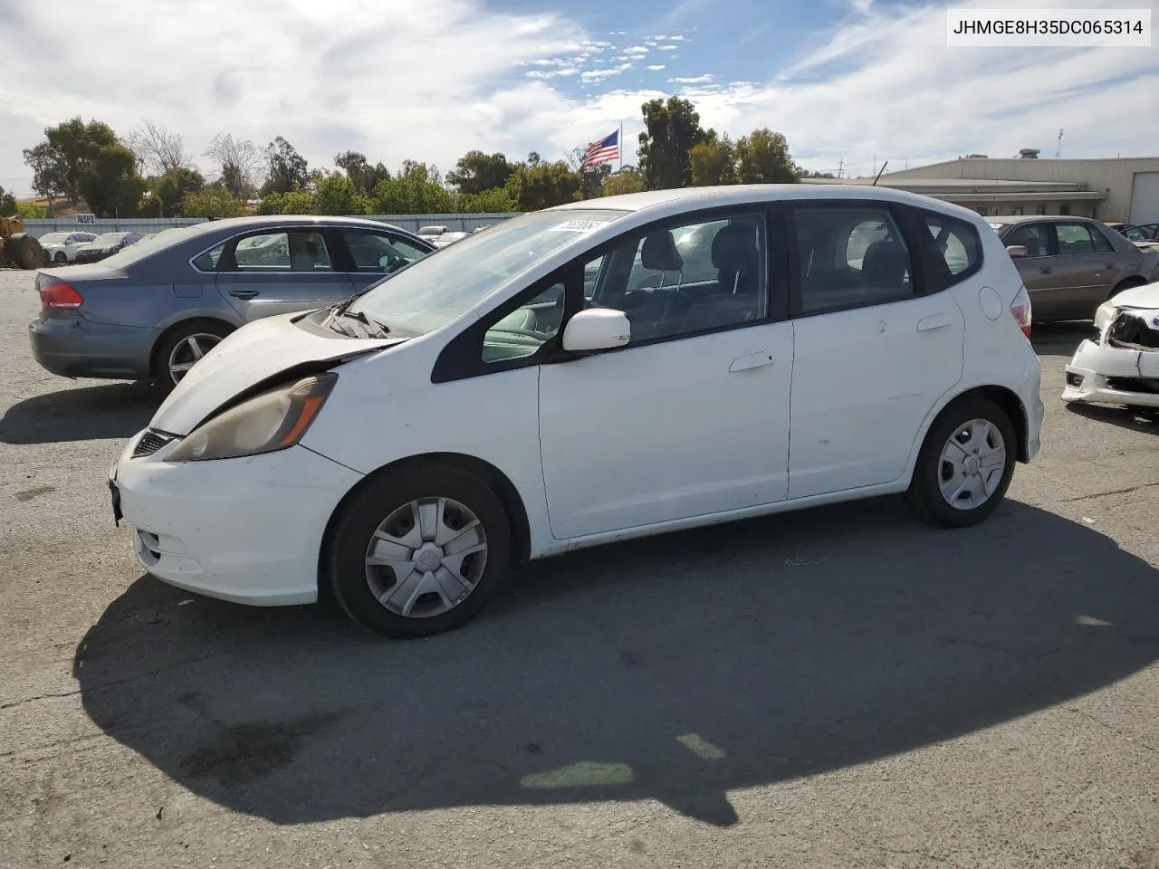 2013 Honda Fit VIN: JHMGE8H35DC065314 Lot: 75520864