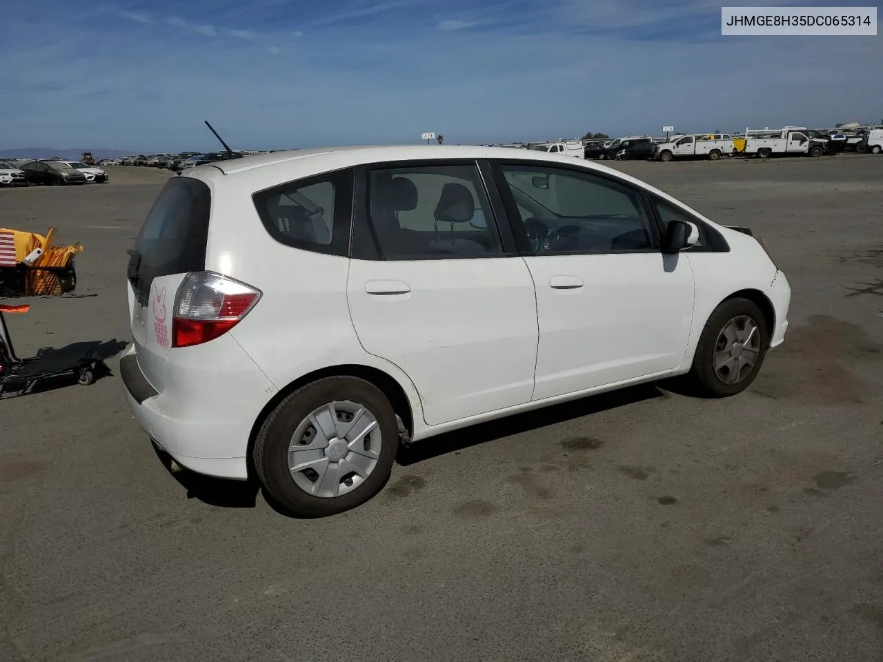 2013 Honda Fit VIN: JHMGE8H35DC065314 Lot: 75520864