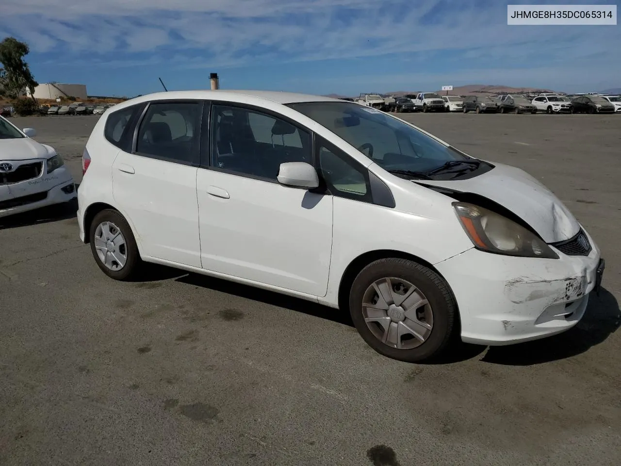 2013 Honda Fit VIN: JHMGE8H35DC065314 Lot: 75520864