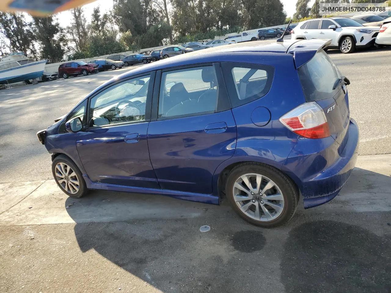 2013 Honda Fit Sport VIN: JHMGE8H57DC048788 Lot: 75769414